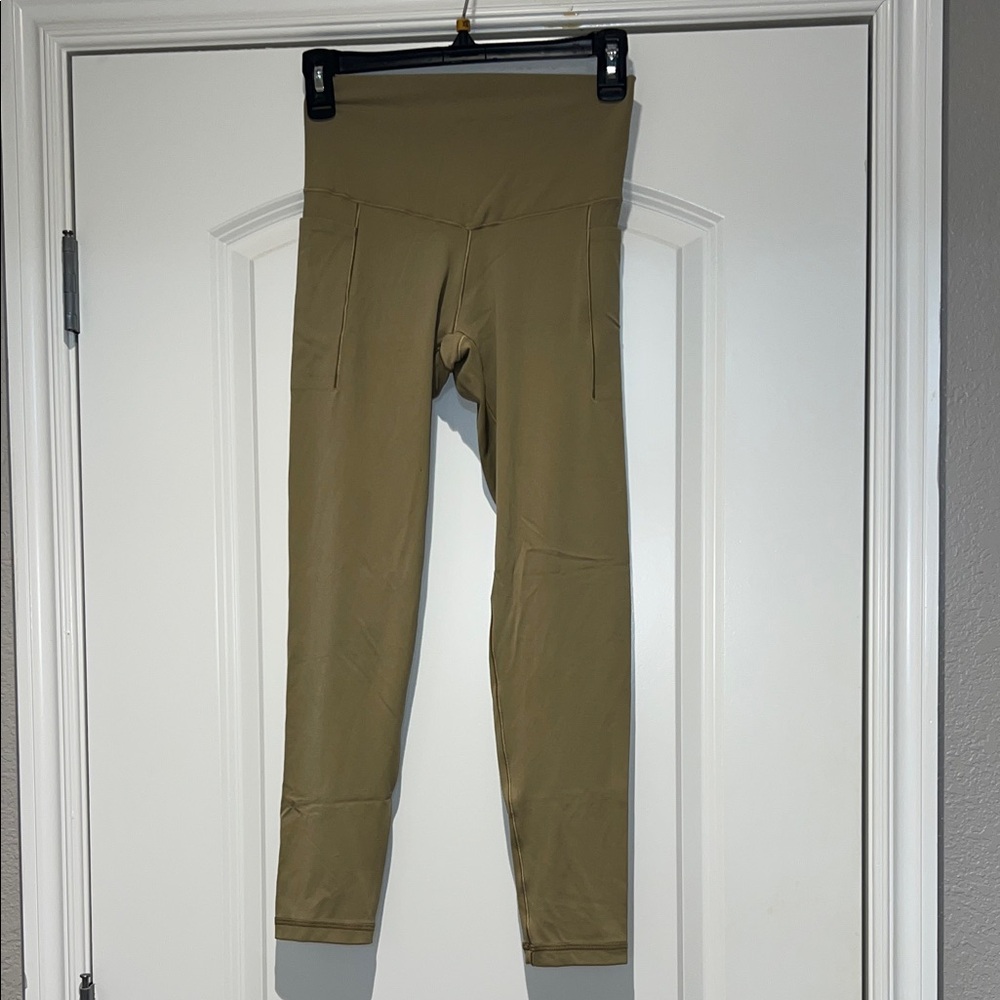 Aerie Khaki High-Waisted Leggings